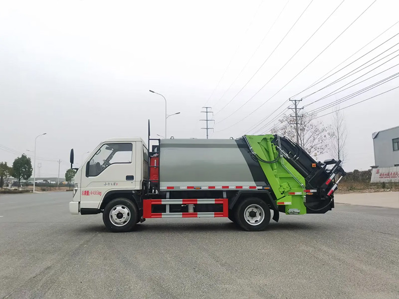 4方蓝牌压缩垃圾车